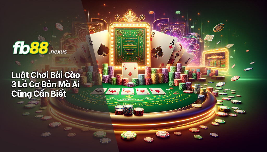 Luật chơi bài cào 3 lá cơ bản mà ai cũng cần biết.