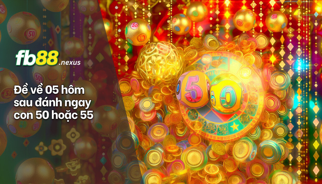 Đề về 05 hôm sau đánh ngay con 50 hoặc 55.